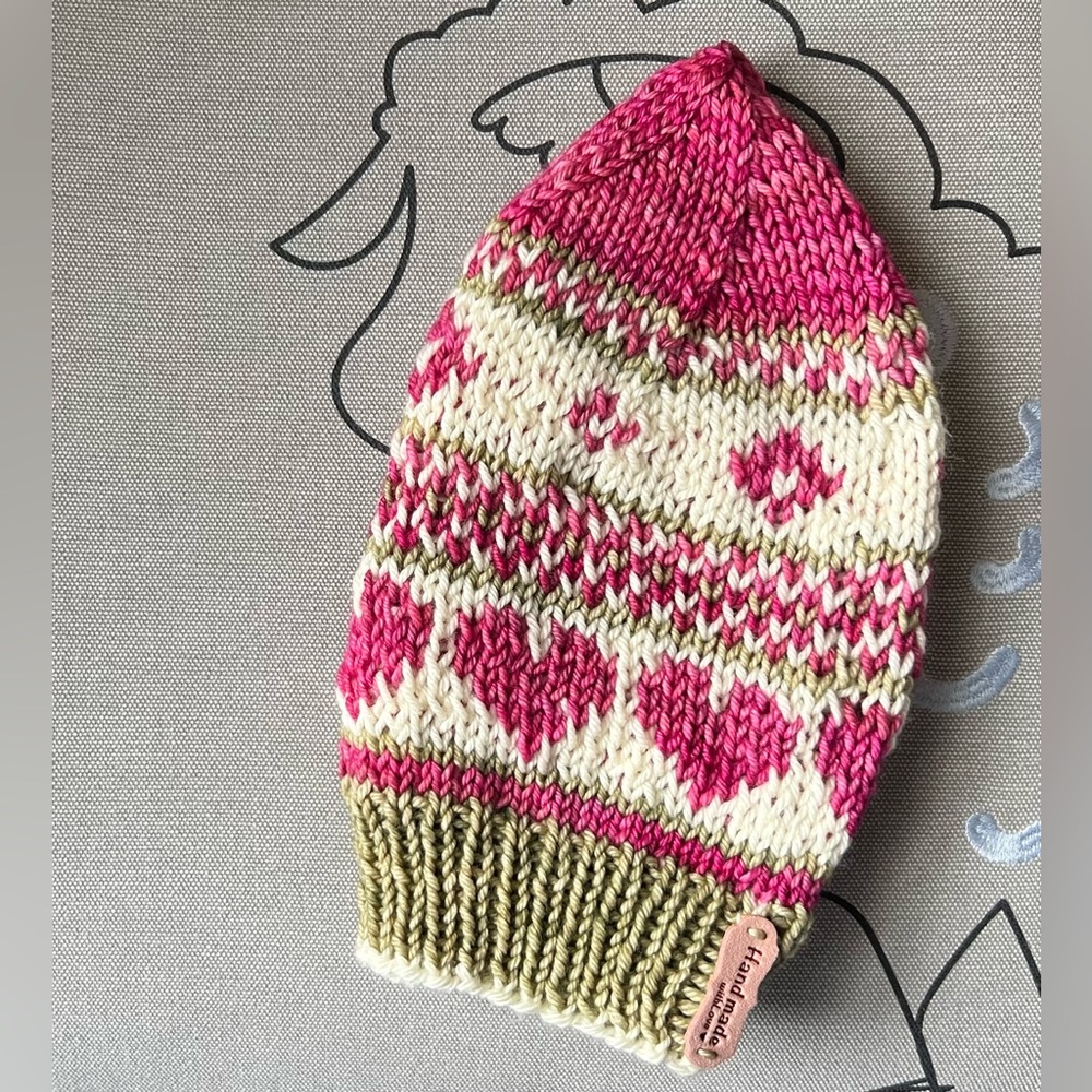 Vintage Valentine Beanie #2